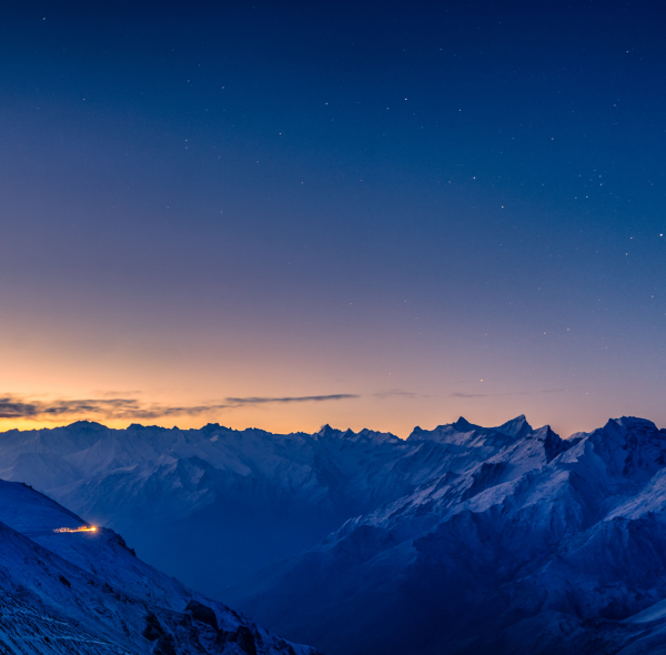 Kun Peak reaching towards the heavens amidst Ladakh's rugged terrain.