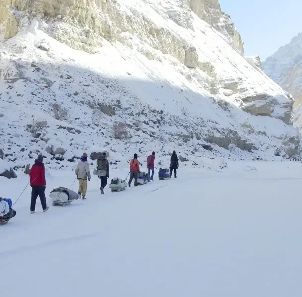 Chadar Trek in Ladakh