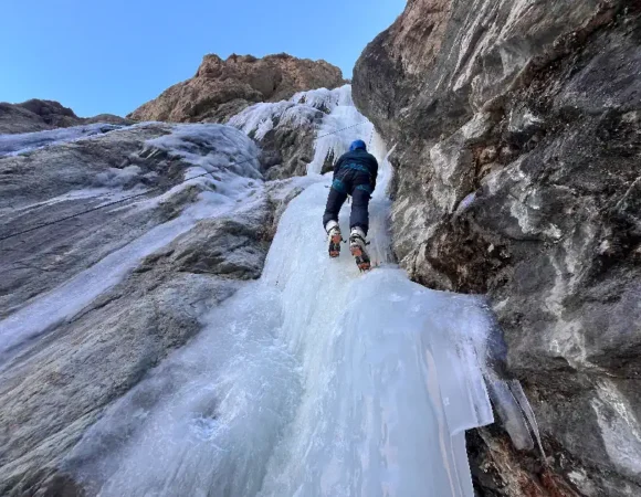 Khalsti Ice Climbing Ladakh