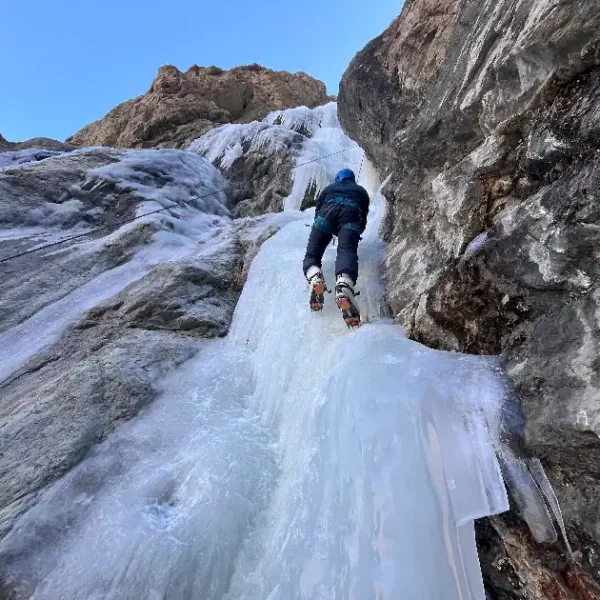 Khalsti Ice Climbing Ladakh