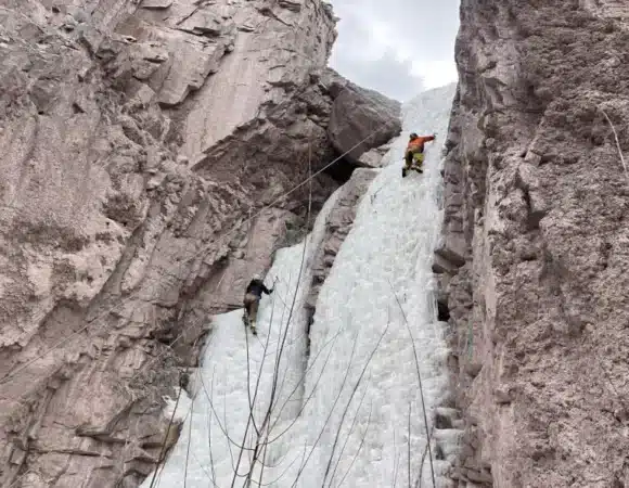 Explore the Tsogtsti Ice Wall in Ladakh