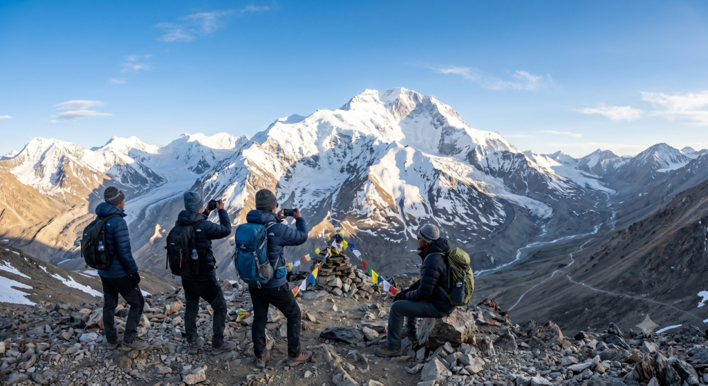 high altitude trekking in himalayas india